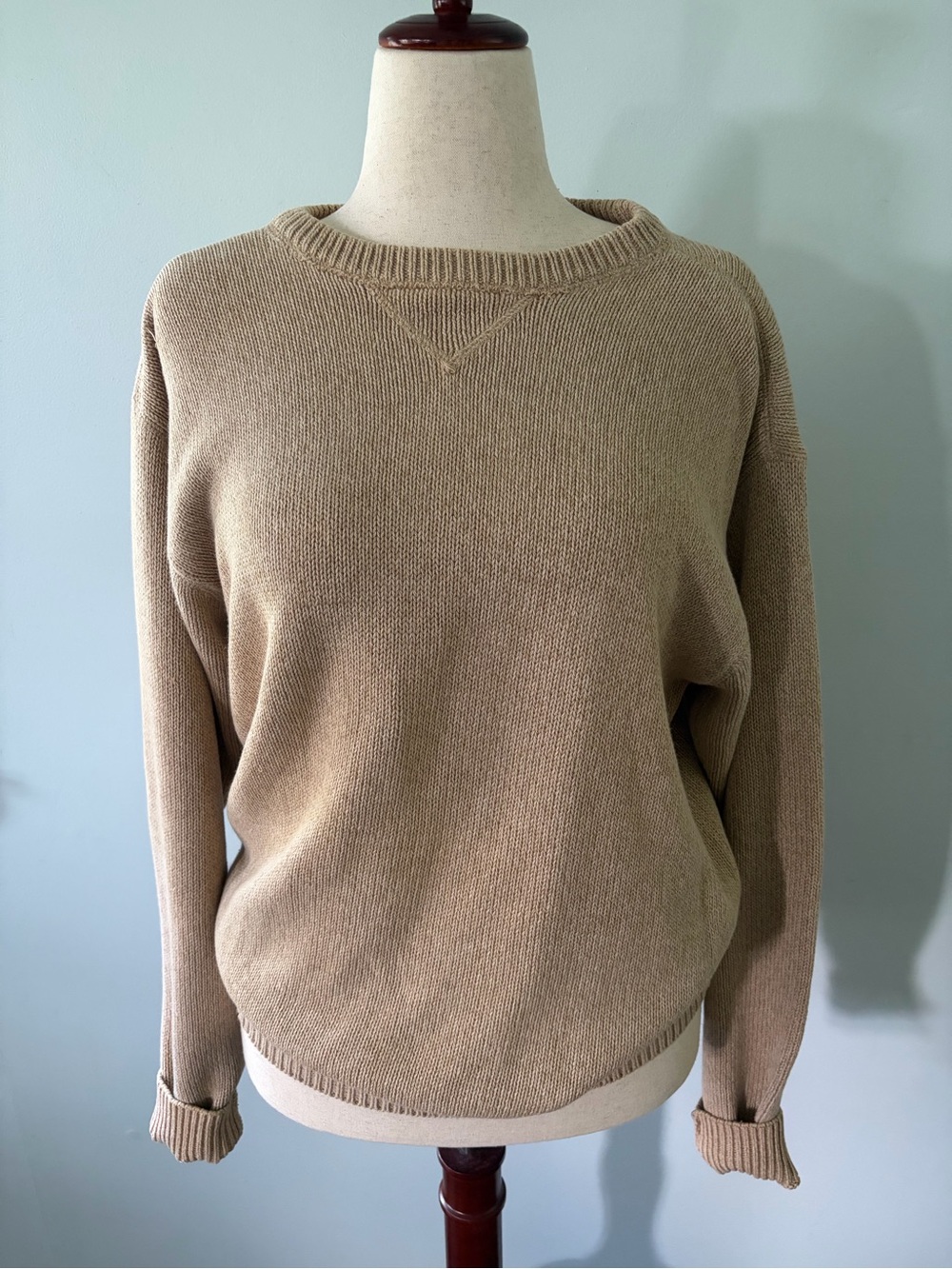 Cotton Croft & Barrow Neutral Classic Granola Sweater